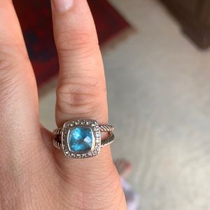 David Yurman ‘Albion’ Blue Topaz Ring